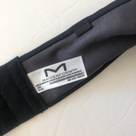 Sweet Nothings Women's Maidenform No Slip Smooth Look Strapless Black Bra - Picture 9 of 9